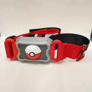 Stanley Red and Gray Kids Belt with Poké Ball Buckle